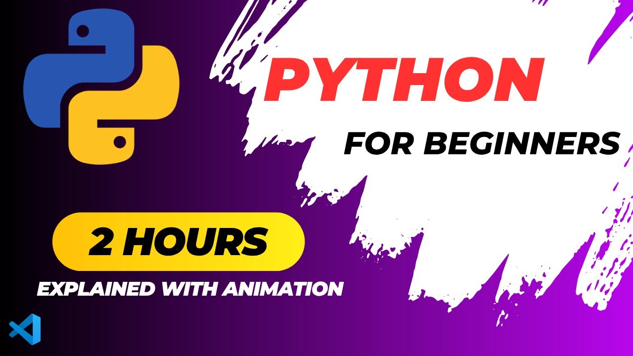 Python Full Course for Beginners 2025 | Learn Python in VS Code with Projects in Just 2 Hours 🚀