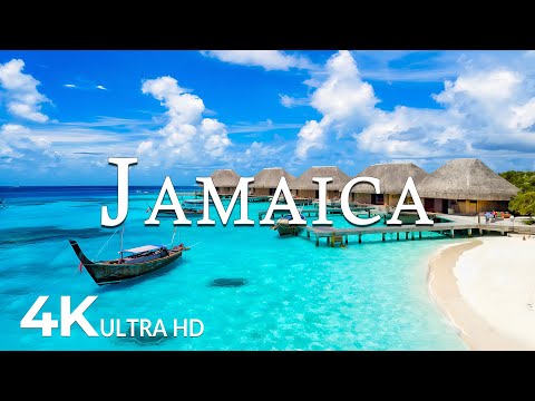FLYING OVER JAMAICA (4K UHD) – Soothing Music Along With Beautiful Nature Video - 4K Video ULTRA HD