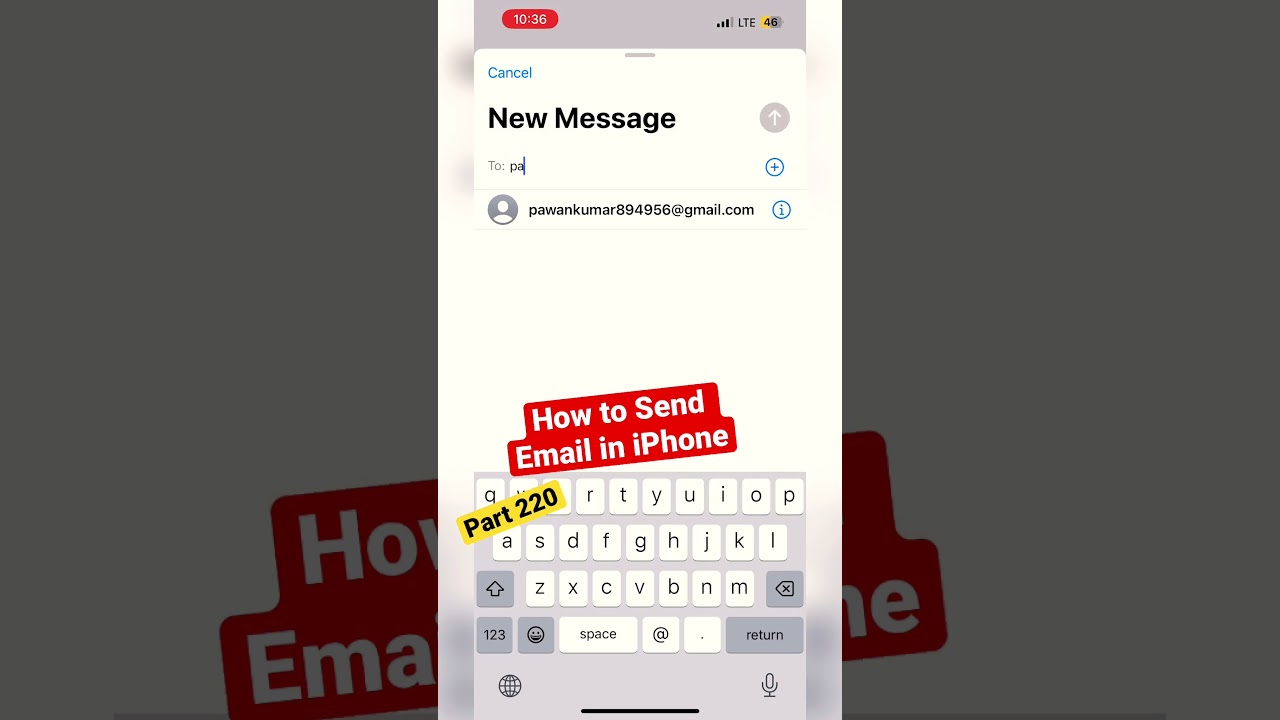 Quick Guide: Sending Emails on iPhone 14 Pro Max 📧 (Part 220)