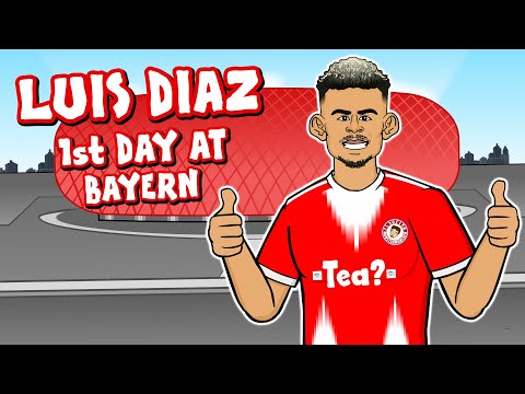 LUIS DIAZ - 1st Day at Bayern Munich🔴