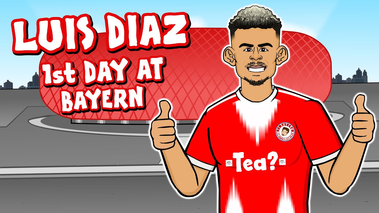 Luis Diaz's Exciting First Day at Bayern Munich ⚽