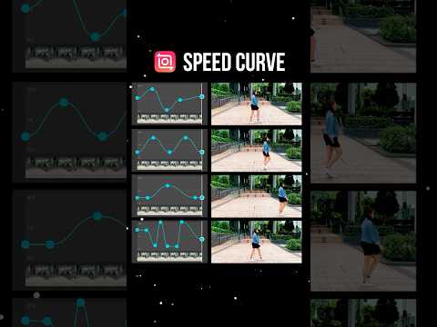 The power of mastering the skill of speed curves 📈#inshot #speed #slowmotion #speedramp