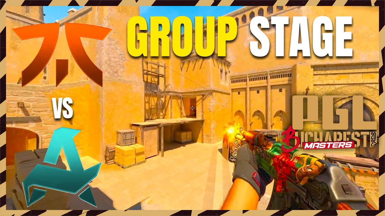 Epic Showdown: Aurora vs Fnatic at PGL Masters Bucharest 2025 | CS2 Highlights 🎮