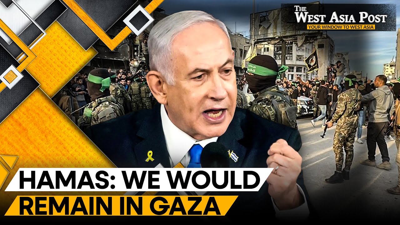 Israel-Hamas War: Israel Says No Future Role for Hamas in Gaza | WION