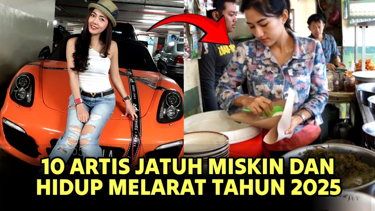 10 Artis Jatuh Miskin dan Terlilit Hutang 2025