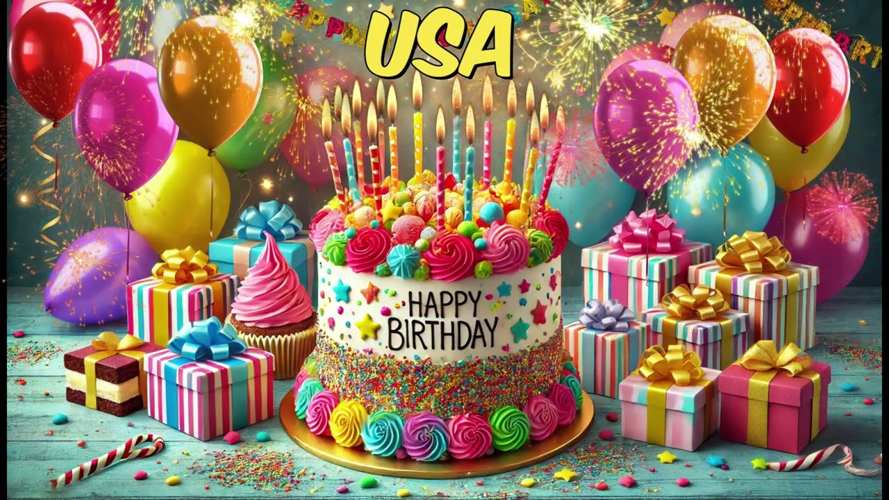 USA Happy Birthday Song 🎉 Personalized for You