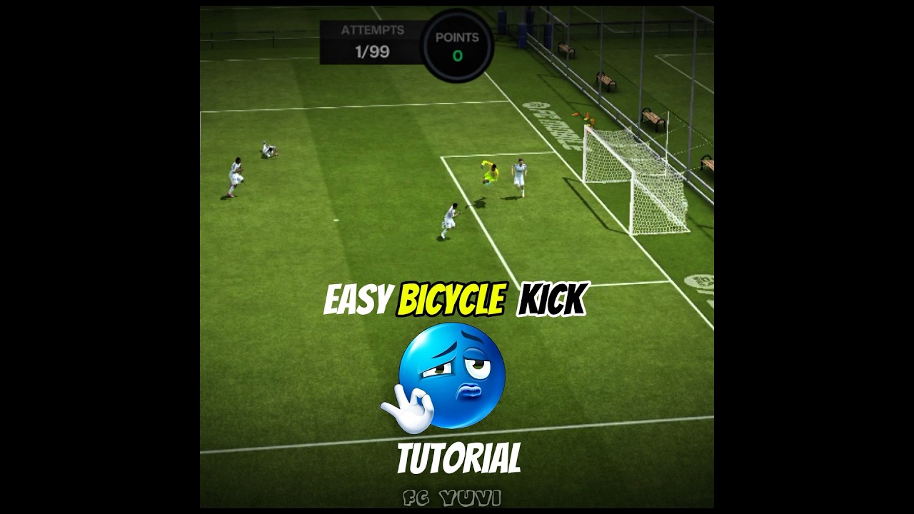 EASY BICYCLE KICK FC MOBILE 🥶 TUTORIAL #fc25 #fcmobileid #eafc25 #eafc