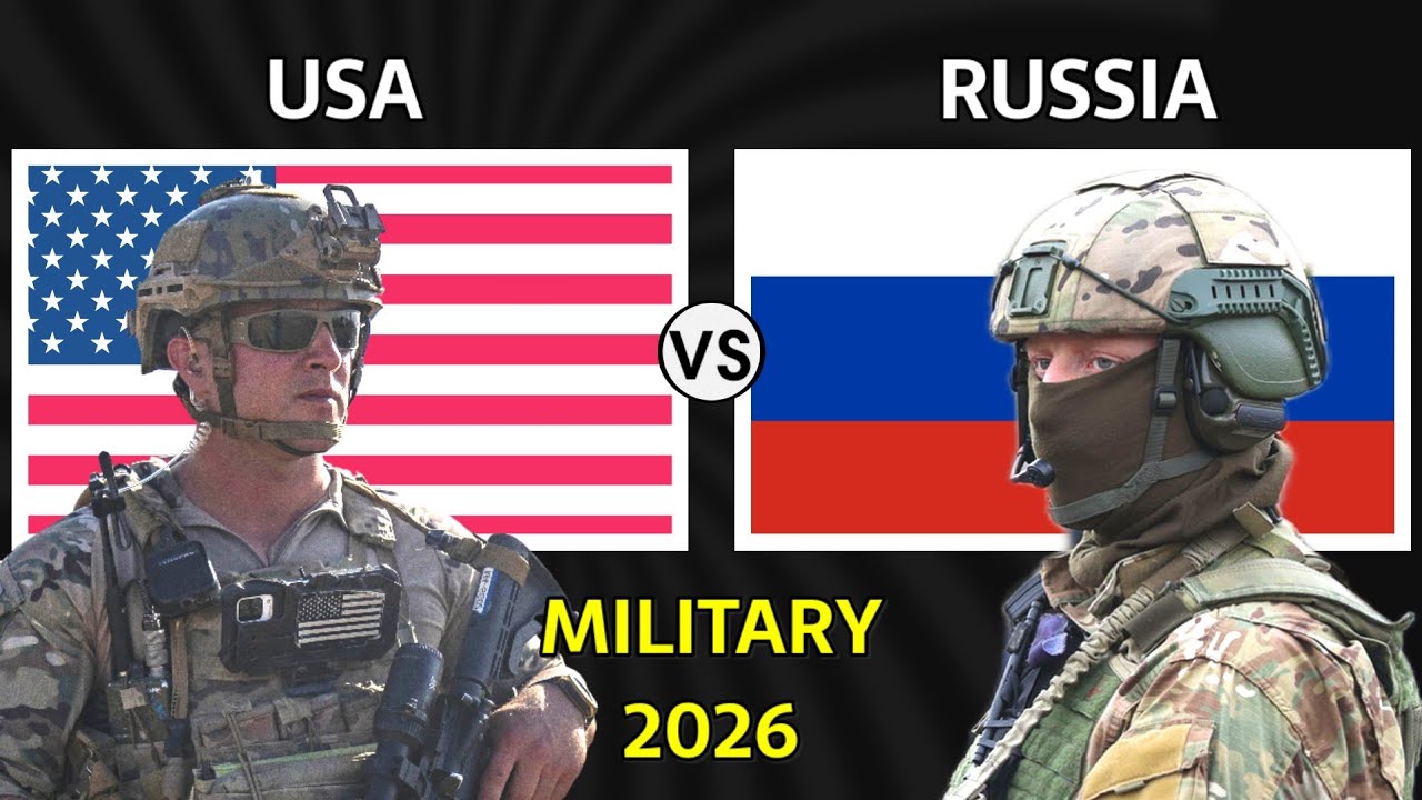 USA vs Russia Military Power Comparison 2026