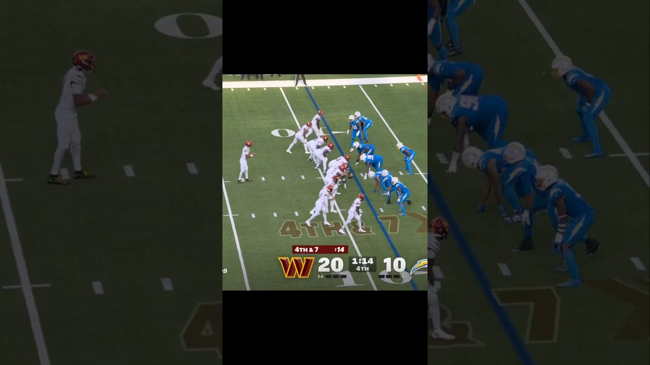 Epic 4th Down Touchdown! Jayden Daniels Connects with Deebo Samuel to Seal the Win 🏈