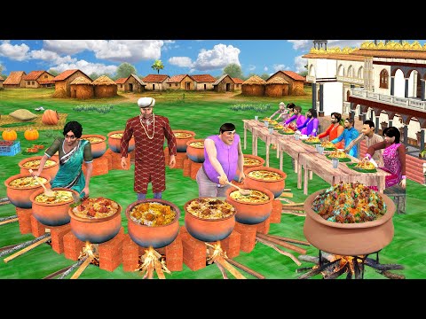 Chicken Pot Biryani Raja Ki Favourite Chicken Biryani Hindi Kahani Moral Stories New Comedy Video