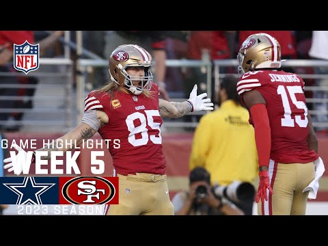 Dallas Cowboys vs. San Francisco 49ers | 2023 Week 5 Game Highlights