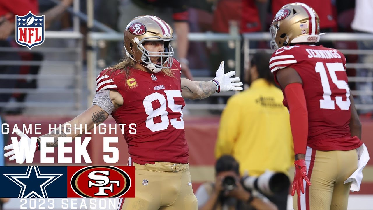 Cowboys vs. 49ers Week 5 Highlights | Epic 2023 NFL Clash 🏈