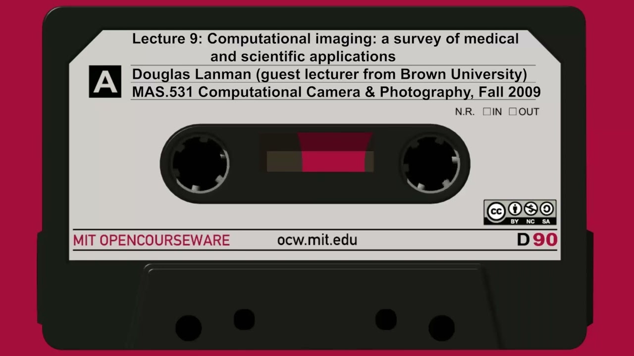 Lecture 9: Exploring Computational Imaging in Medicine & Science π₯οΈ