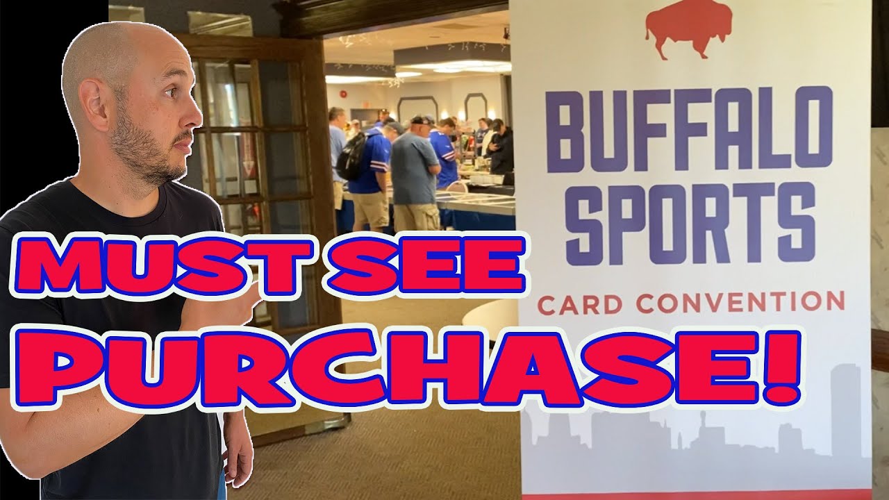 Buffalo Sports Card Convention & Big Purchase 🃏