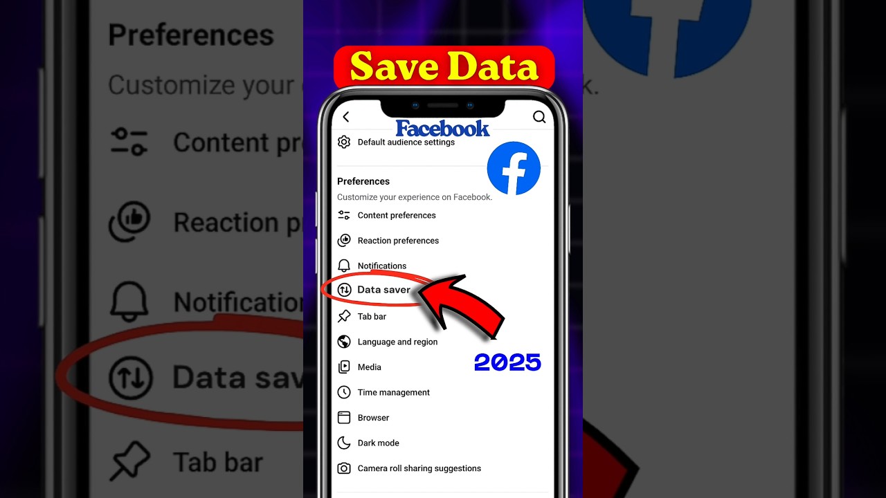 Easily Save Data on Facebook with These Simple Settings π±