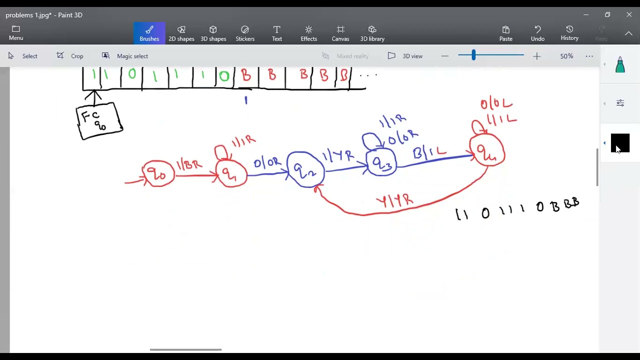 TOC Part 61: Multiplication in Turing Machine (Tamil) ✖️