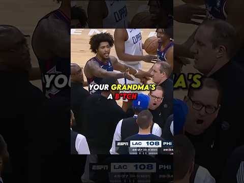 Kelly Oubre SNAPPED At The Refs ๐ฎ๐ณ #nba #sixers #clippers