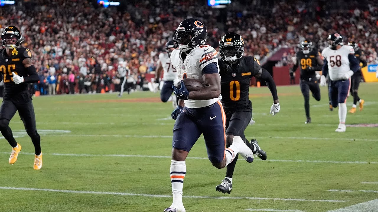 D'Andre Swift's Top Runs in 129-Yard Performance vs. Commanders π