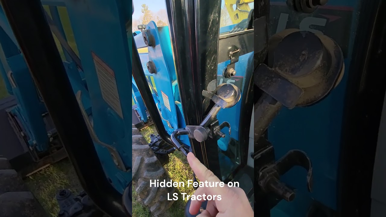 Secret Door Holder on Older LS Tractors 🚜