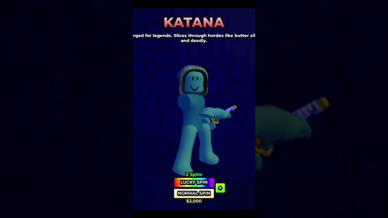 Spinning for Katana & Ultimate Showcase in Hunty Zombies 🧟♂️