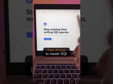 Use this for #sql instead of #chatgpt 😱 #shorts #youtubeshorts