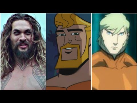"Aquaman" Evolution in Cartoons Movies and Shows (DC Comics)