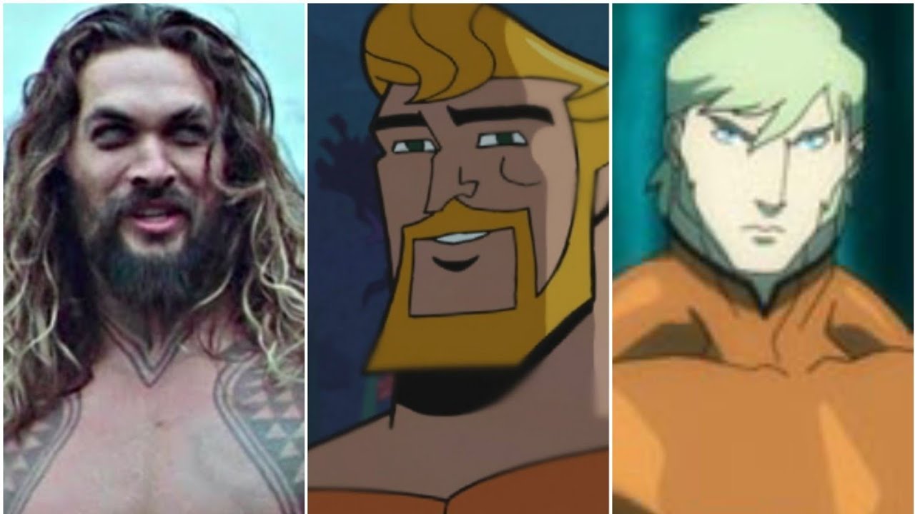 Aquaman's Evolution in Cartoons & Films 🧜‍♂️