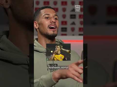 William Saliba attempts to name former Arsenal players #shorts #arsenal