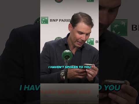 Rafa Nadal shares the text Andy Murray sent him after Arsenal eliminated Real Madrid from the UCL 😅