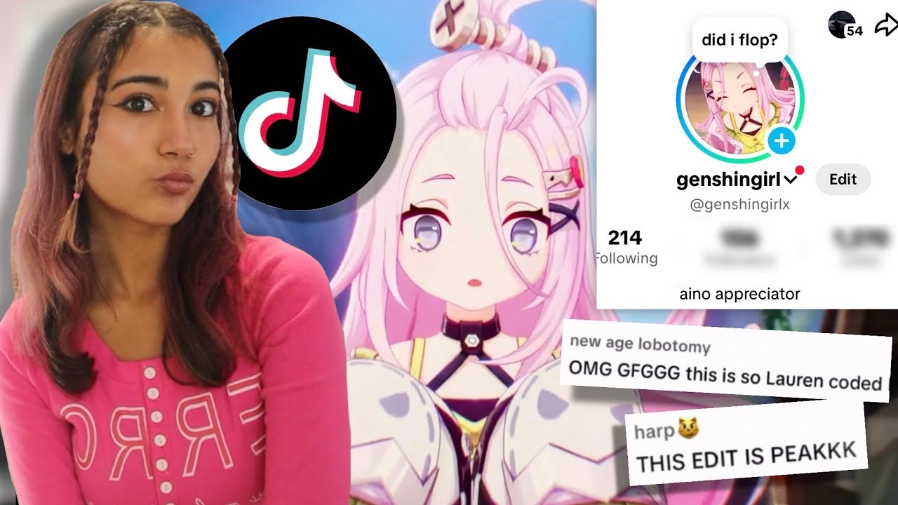 🚀 Launching My Genshin Impact TikTok Editing Account — One Week of Epic Content!