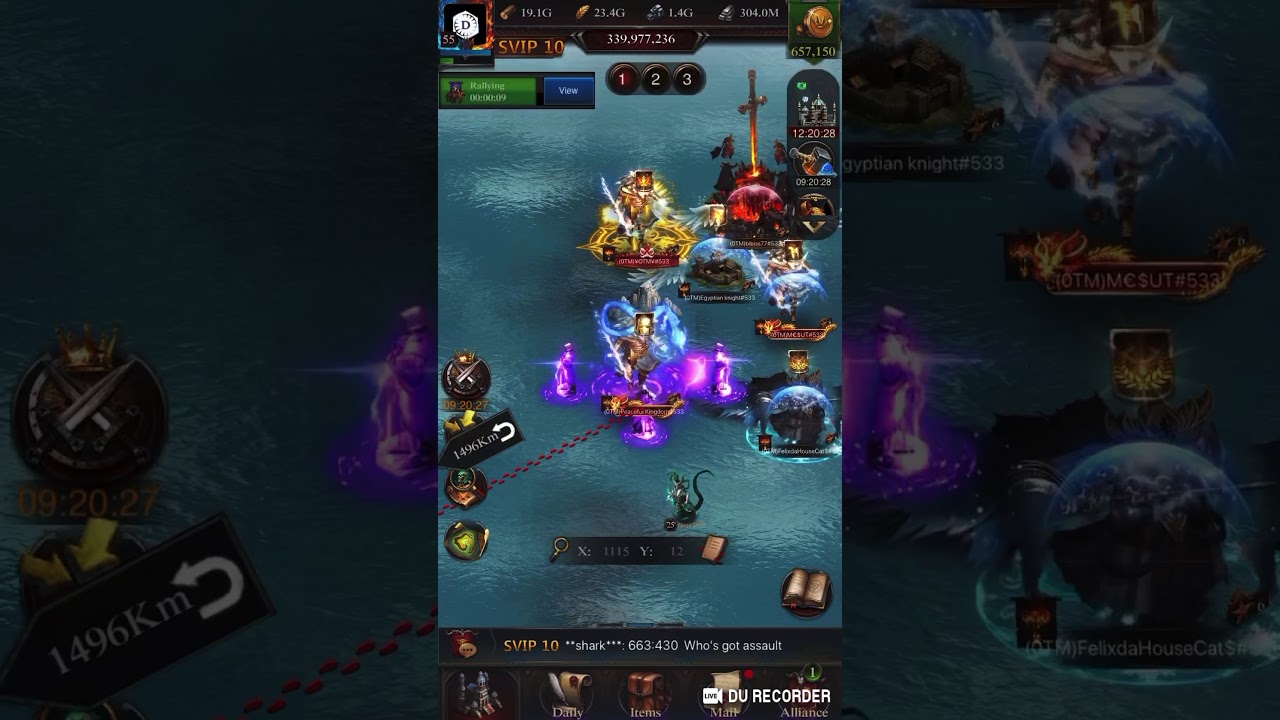 Clash of Kings K1240 Sea Fishing Rally 🎣