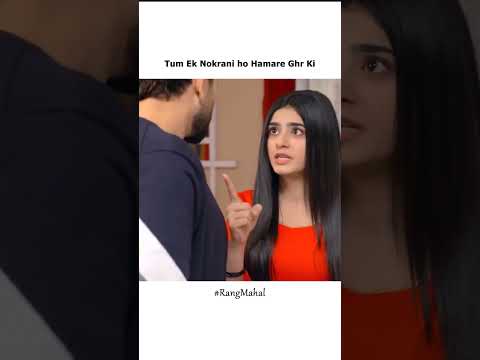 Tum Ek Nokrani Ho #aliansari #drama #new #youtubeshorts #shorts #shots #fypシ#cute #ytshorts #yt