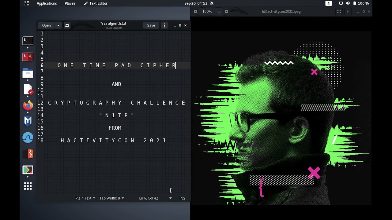 Master the One-Time Pad Cipher: N1TP Challenge Walkthrough at HacktivityCon 2021 🔐