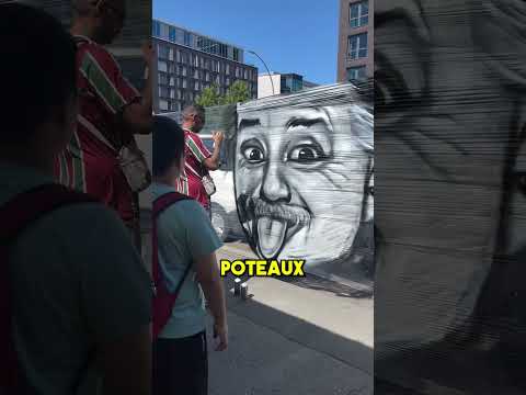 Cet Artiste de Rue a Dessiné sur un Mur Invisible (@brutto1)