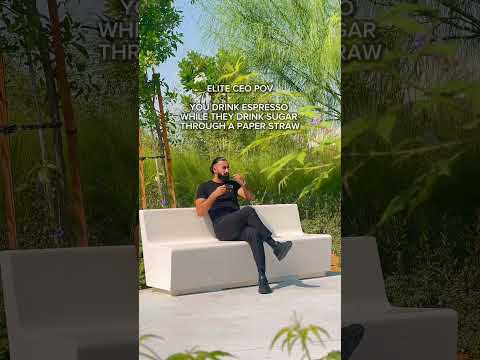 Elite CEO POV: espresso is the only way