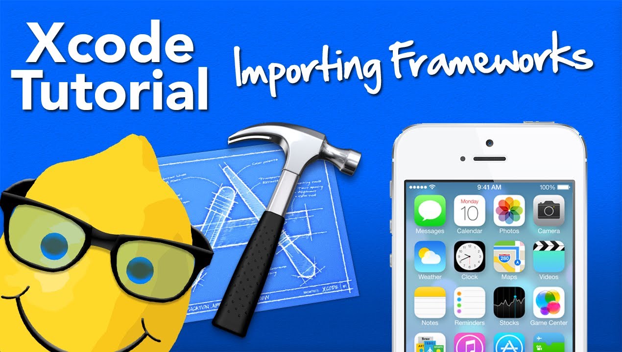 XCode 4 Framework Import Tutorial π±