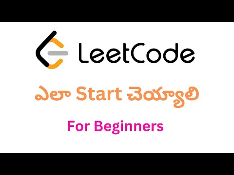 How To Start Leetcode as Beginners Telugu 🤞.#leetcode #leetcodedailychallenge