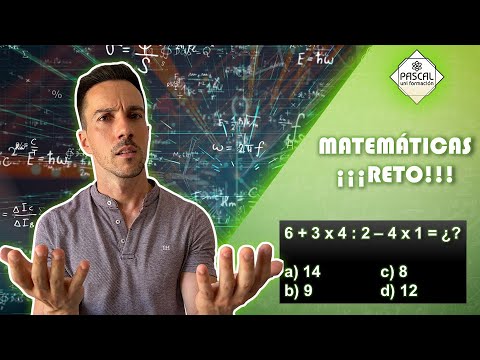 Matemáticas | Operaciones Combinadas | Jerarquía de las Operaciones  Reto Matemático Sin Calculadora