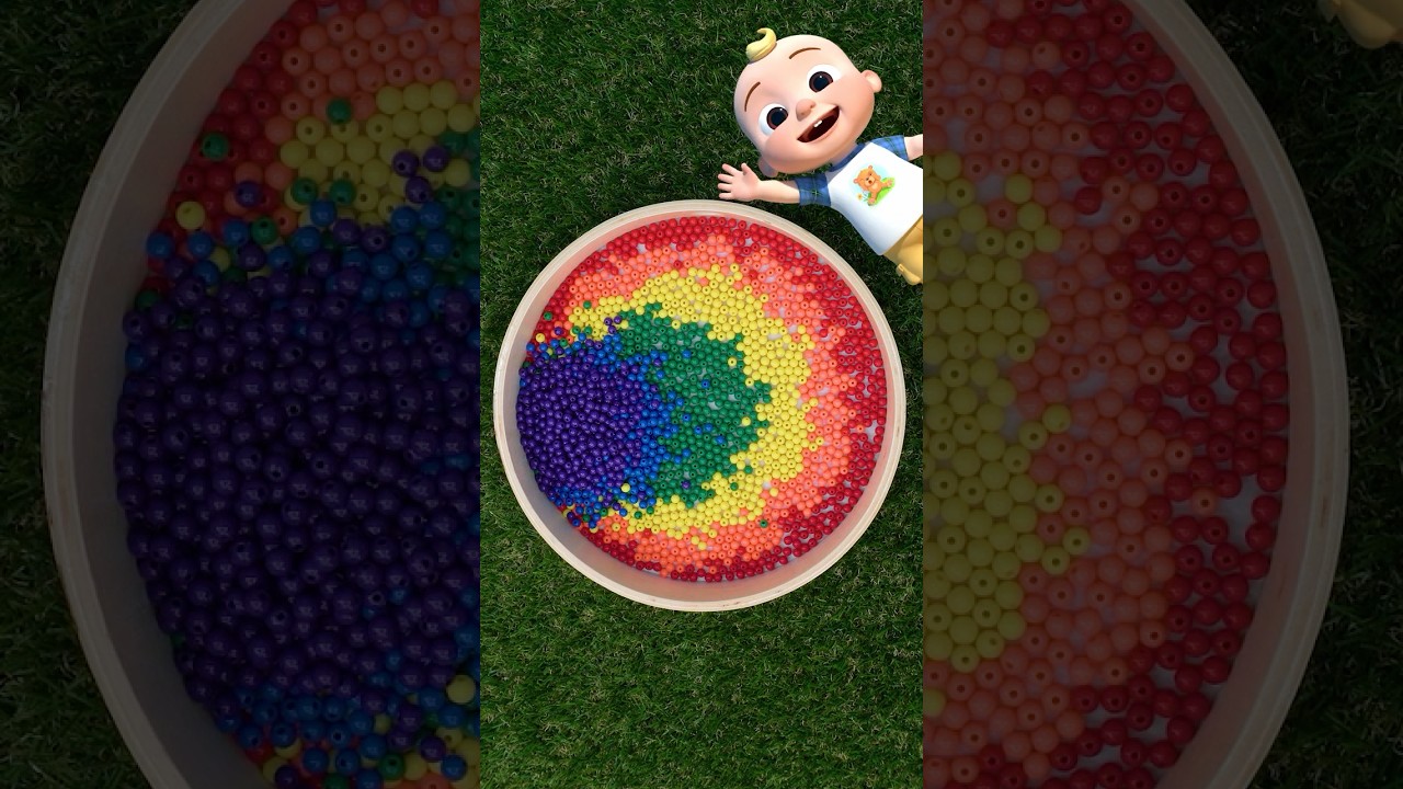 Colorful Beads! Can You Name the Colors?