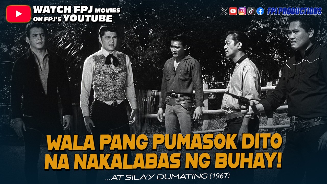 Unforgettable FPJ Classics: 'At Sila'y Dumating' Restored Film 🎬