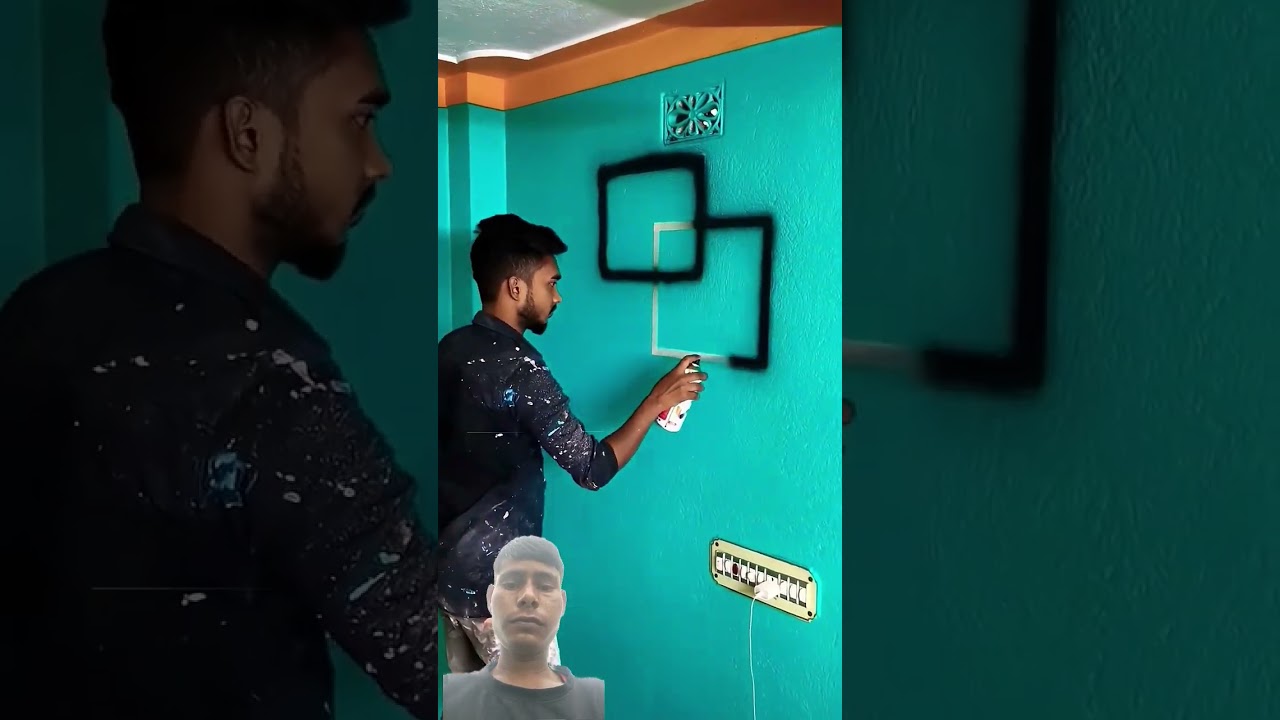 3D Spray Paint Wall Art | Stunning Optical Illusions