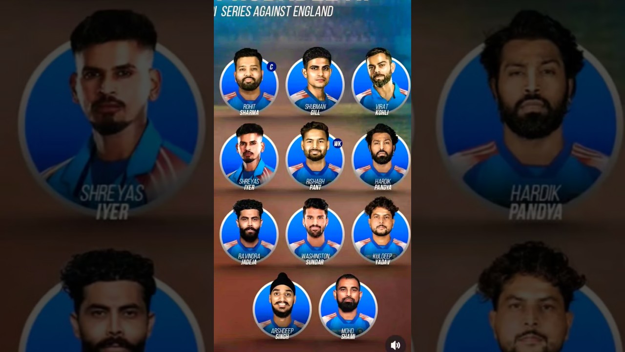 India vs England 2nd ODI: Official Playing XI Announced