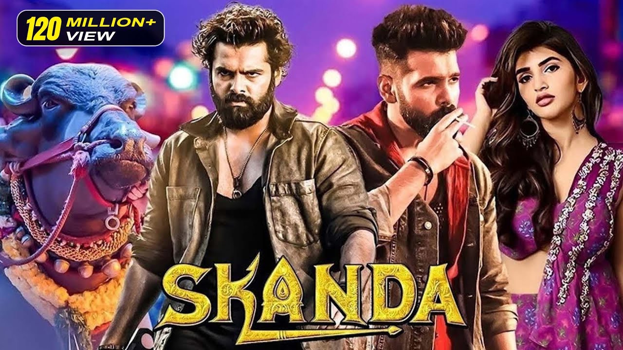 Ram Pothineni's SKANDA (2024) Full Hindi Dubbed Action Movie | Sreeleela | South Indian Film