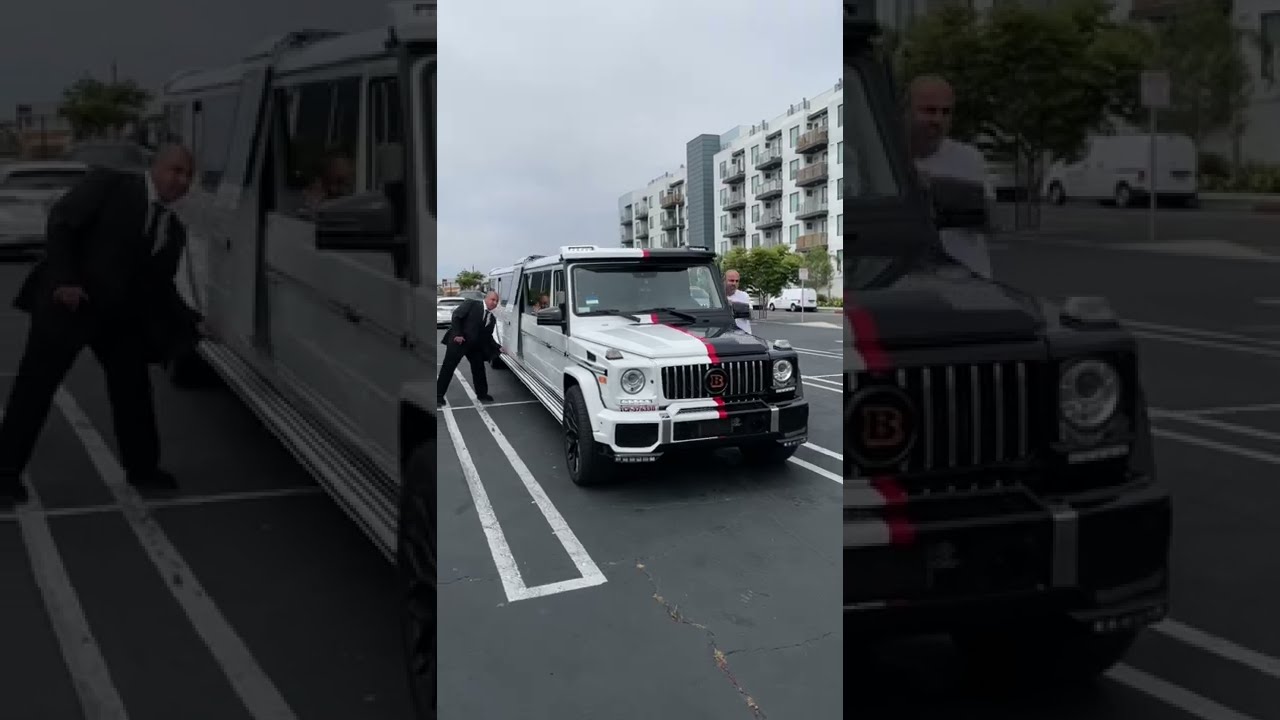 Experience the Stunning BRABUS Limo! π€© #Shorts