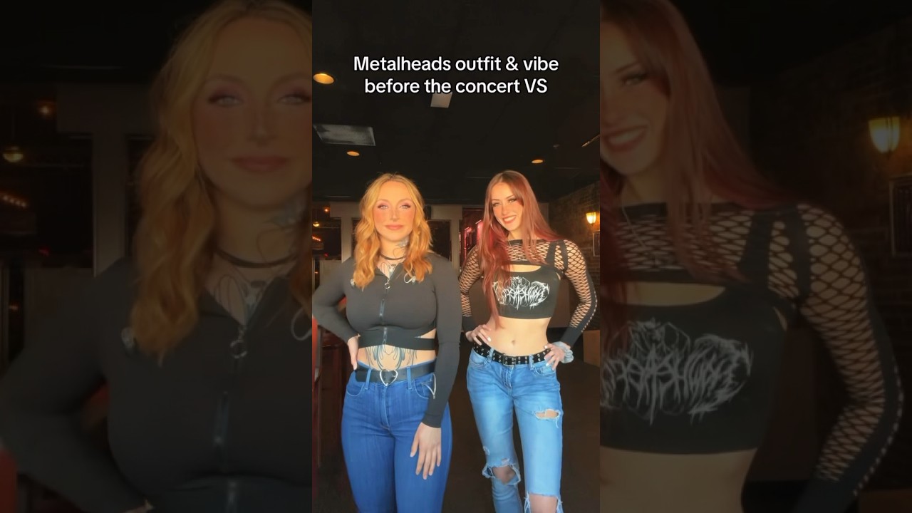 Metalheads Before & After a Concert 😂