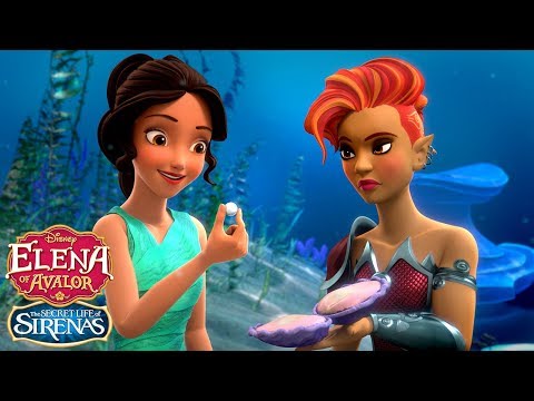 The Secret Life of Sirenas: Feeling Clammy  | Elena of Avalor | Disney Junior