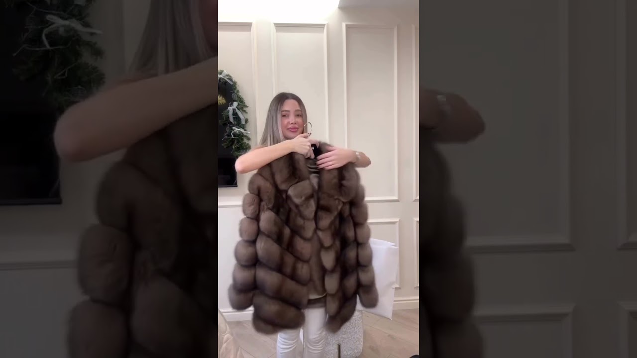 UNPACKING A NEW SABLE FUR COAT