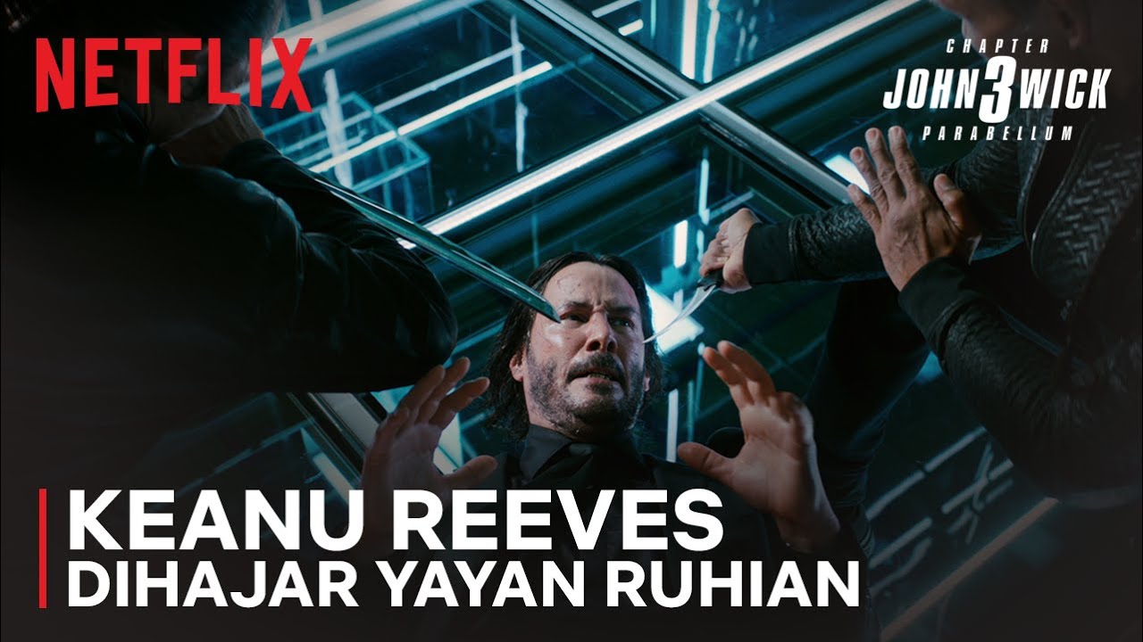 Keanu Reeves vs. Yayan Ruhian & Cecep Arif Rahman in John Wick 3 🔥