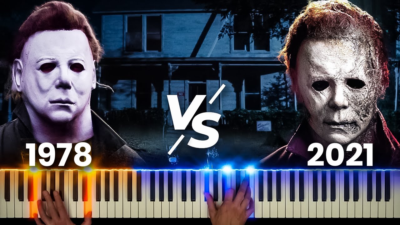Michael Myers Theme Song - 1978 VS 2021 Halloween Theme (Piano & Synth)