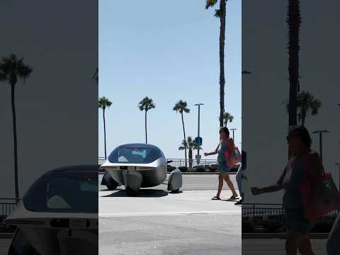 Test Driving Solar Powered Car! @ApteraMotors #solarpower #ev #cleanenergy #ecofriendly